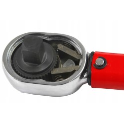 Chiave Dinamometrica A Cricchetto 1/4" | 5-25Nm | Lunghezza 265 mm Impugnatura Regolabile | Meccanismo Di Bloccaggio